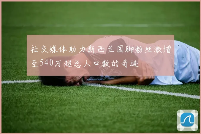社交媒体助力新西兰国脚粉丝激增至540万超总人口数的奇迹